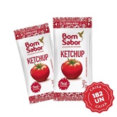 Ketchup em Sachê 7g CX 182 UN Bom Sabor