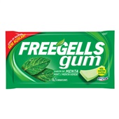Goma de Mascar Sabor Menta Verde 8,5g 1 UN Freegells