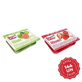Geleia Sortida Goiaba e Morango Sachê 15g CX 144 UN Bom Sabor