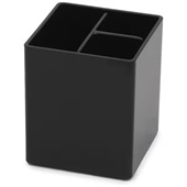 Organizador de Mesa com Divisória Modular Preto 1 UN Waleu
