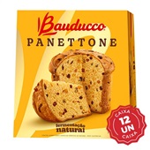 Panettone Frutas 908g CX 12 UN Bauducco