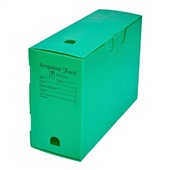 Arquivo Morto Ofício Polionda 350x135x245mm Verde 1 UN Polibras