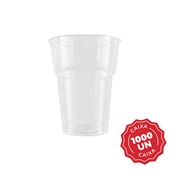 Copo Plástico 300ml Transparente CX 1000 UN Copaza