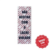 Etiqueta Lacre Para Embalagem 30mm x 90mm 1000 UN Mix Etiquetas