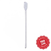 Palheta Plástica para Café Cristal 7,5CM PT 100 UN Gool