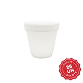 Copo Térmico EPS 70ml Branco PT 25 UN Ultra