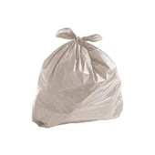 Saco de Lixo Reforçado 100L Transparente 75x95cm PT 100 UN Poliplast
