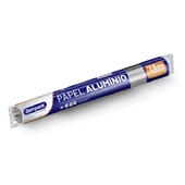 Papel Aluminio 45cm x 7,5m 1 UN Bompack