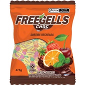 Bala Chocolate Sortida 475g 1 PT Freegells
