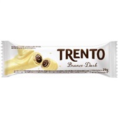 Wafer Recheado Sabor Chocolate Branco Dark 29g 1 UN Trento