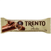 Wafer Recheado Sabor Chocolate Avelã 29g 1 UN Trento
