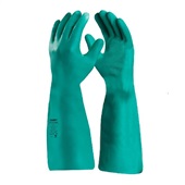 Luva Nitrilica Cano Longo 45cm Verde G  CA14334 1 UN  DANNY