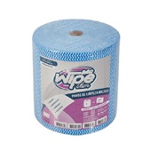 Pano de Limpeza Multiuso 28x50cm 300m Azul 600 Panos Mr Wipe