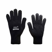 Luva de Algodão Tricotada/Pigmentada Preto 1 UN CA36347 Volk