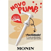 Bomba Dosadora Xarope 700ml Branco 1 UN Monin