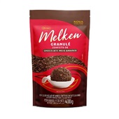 Chocolate Granulado Meio Amargo 400g 1 UN Melken