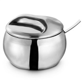 Açucareiro com Colher 300g Inox REF 6737 1 UN Mimo