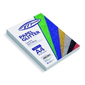 Papel Glitter 180g A4 10 Folhas Menno Gráficas