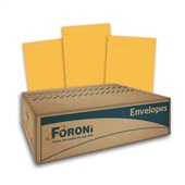 Envelope Saco Kraft Ouro 80g 240x340mm CX 100 UN Foroni