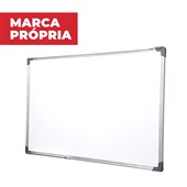 Quadro Branco Não Magnético 60x90cm Alumínio 1 UN Gimba