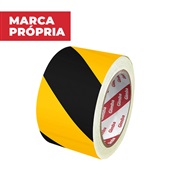 Fita para Demarcação Area Zebrada 70mmx200m 1 UN Gimba