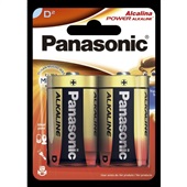 Pilha Alcalina Grande D Power PT 2 UN Panasonic