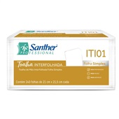 Papel Toalha Interfolha 2 Dobras 22x21,6cm PT 2400 FL Inovatta