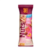 Barra de Cereal Nuts  Castanhas, Amendoim e Morango  Sem Glúten 25g 1