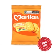 Biscoito Mini Maizena 10g CX 200 UN Marilan