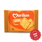 Biscoito Cream Cracker 10g CX 200 UN Marilan