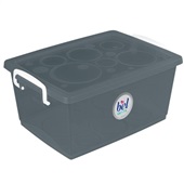 Caixa Organizadora Fumê 7,5L OR80459N 1 UN Ordene