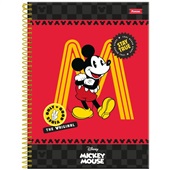 Caderno Espiral Capa Dura 1/4 80 FL Mickey D 1 UN Foroni
