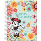 Caderno Colegial Capa Dura 1 Matéria 80 FL Minnie B 1 UN Foroni