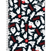 Caderno Espiral Capa Dura 1/4 80 FL Coca-Cola B 1 UN Tilibra