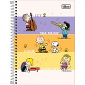 Caderno Espiral Capa Dura 80 FL Snoopy C 1 UN Tilibra
