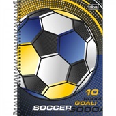 Caderno Espiral Capa Flexível 1/4 80 FL Score A 1 UN Tilibra