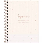Caderno Colegial Capa Dura 10 Matérias 160 FL Soho C 1 UN Tilibra