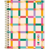 Caderno Colegial Capa Dura 1 Matéria 80 FL Be Nice D 1 UN Tilibra