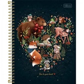 Caderno Colegial Capa Dura 1 Matéria 80 FL Loveland B 1 UN Tilibra