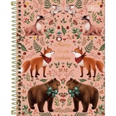 Caderno Colegial Capa Dura 1 Matéria 80 FL Loveland C 1 UN Tilibra