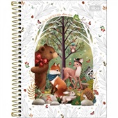 Caderno Colegial Capa Dura 1 Matéria 80 FL Loveland D 1 UN Tilibra