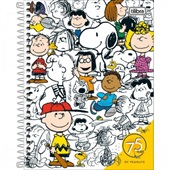 Caderno Colegial Capa Dura 1 Matéria 80 FL Snoopy A 1 UN Tilibra