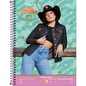 Caderno Universitário Capa Dura 10 Matérias 160 FL Ana Castela C 1 UN