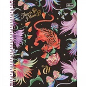 Caderno Universitário Capa Dura 10 Matérias 160 FL Capricho B 1 UN Til