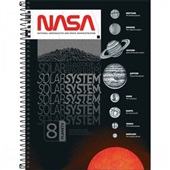 Caderno Universitário Capa Dura 10 Matérias 160 FL Nasa B 1 UN Tilibra