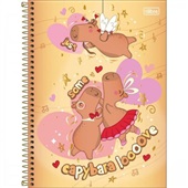 Caderno Universitário Capa Dura 1 Matéria 80 FL Capyclub B 1 UN Tilibr