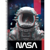 Caderno Universitário Capa Dura 1 Matéria 80 FL Nasa D 1 UN Tilibra