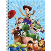 Caderno Universitário Capa Dura 1 Matéria 80 FL Toy Story D 1 UN Tilib