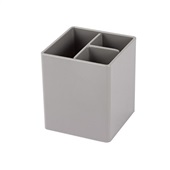 Organizador de Mesa com Divisória Modular Cinza 1 UN Waleu
