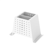 Porta Lápis e Clips Branco Prime 1 UN Waleu